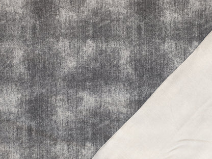 French Terry Stoff - Jeans Optik - grau