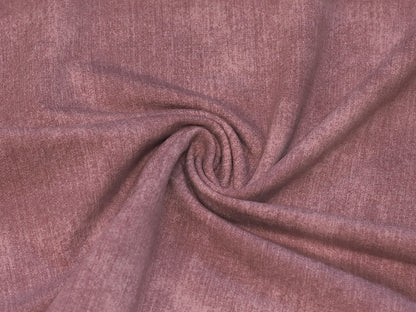 French Terry Stoff - Jeans Optik - altrosa