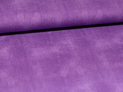 French Terry Stoff - Jeans Optik - lila