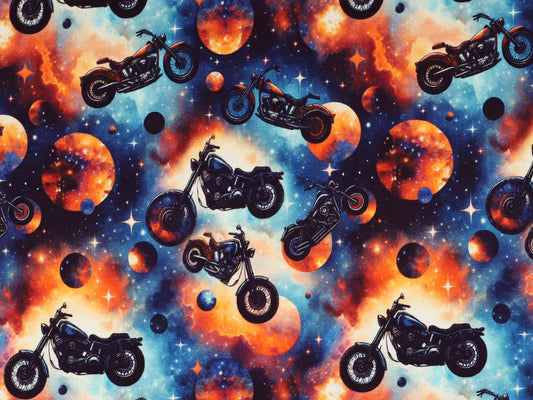 French Terry - Galaxy Motorcycle