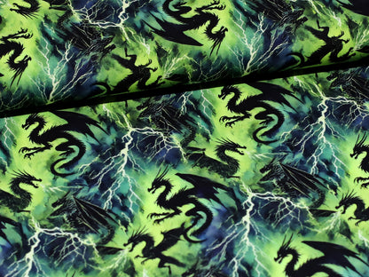 French Terry - Mystery Dragon