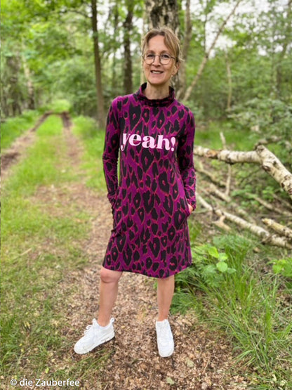 Modal French Terry - Thorsten Berger FLOATING LEO - erika