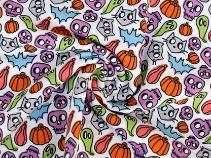 stoff-french-terry-sommersweat-baumwolle-kathi-kunterbunt-Halloween-chaos-totenkopf-katze-kuerbis-fledermaus-3
