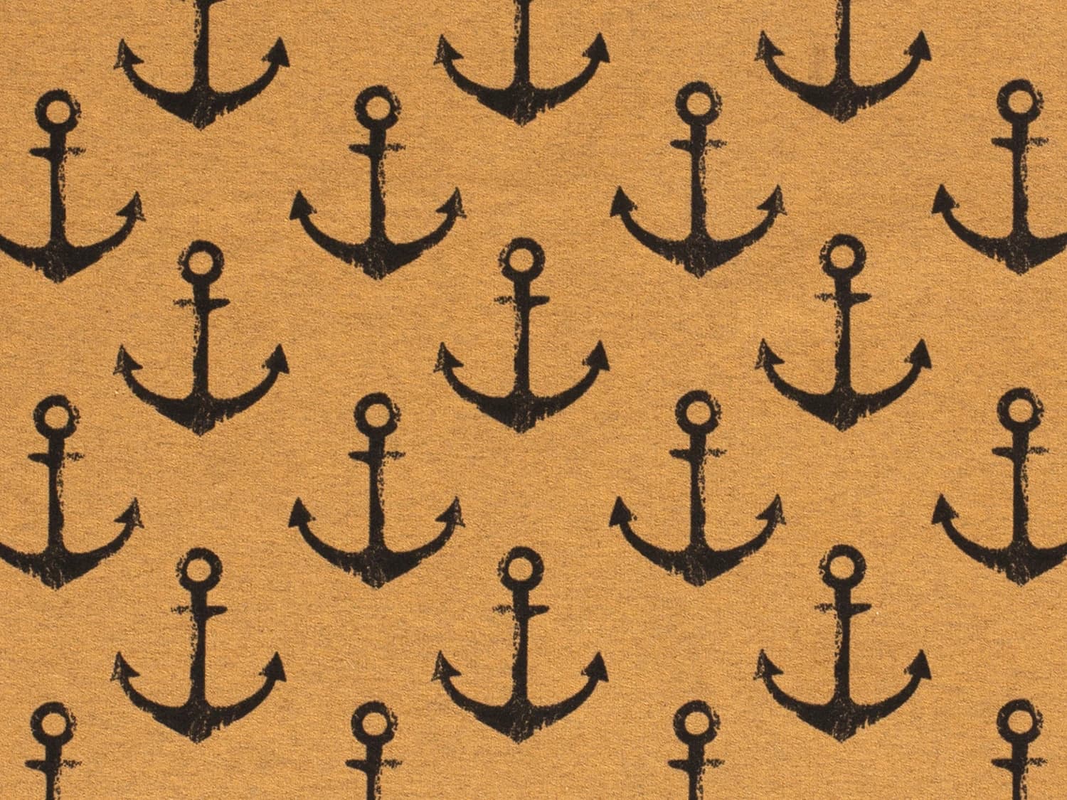 stoff-french-terry-sommersweat-baumwolle-sweat-winter-herbst-anker-marine-maritim-nautical-grunge-grosse-anker-ocker