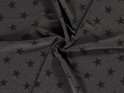 stoff-french-terry-sommersweat-baumwolle-sweat-winter-herbst-anker-marine-maritim-nautical-grunge-grosse-sterne-anthrazit-2