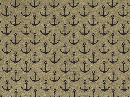 stoff-french-terry-sommersweat-baumwolle-sweat-winter-herbst-anker-marine-maritim-nautical-grunge-kleine-anker-khkai