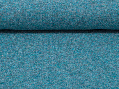 stoff-french-terry-sommersweat-baumwolle-sweat-winter-herbst-uni-swafing-maike-aqua-meliert-2