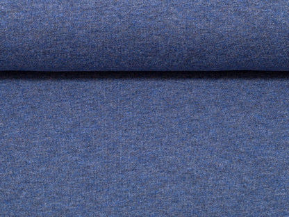 stoff-french-terry-sommersweat-baumwolle-sweat-winter-herbst-uni-swafing-maike-blau-meliert-2