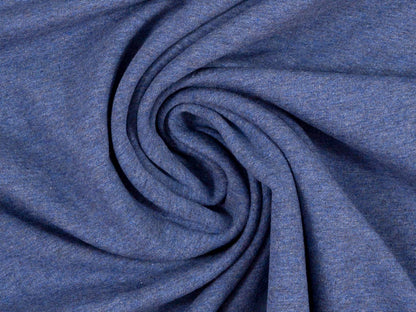 stoff-french-terry-sommersweat-baumwolle-sweat-winter-herbst-uni-swafing-maike-blau-meliert