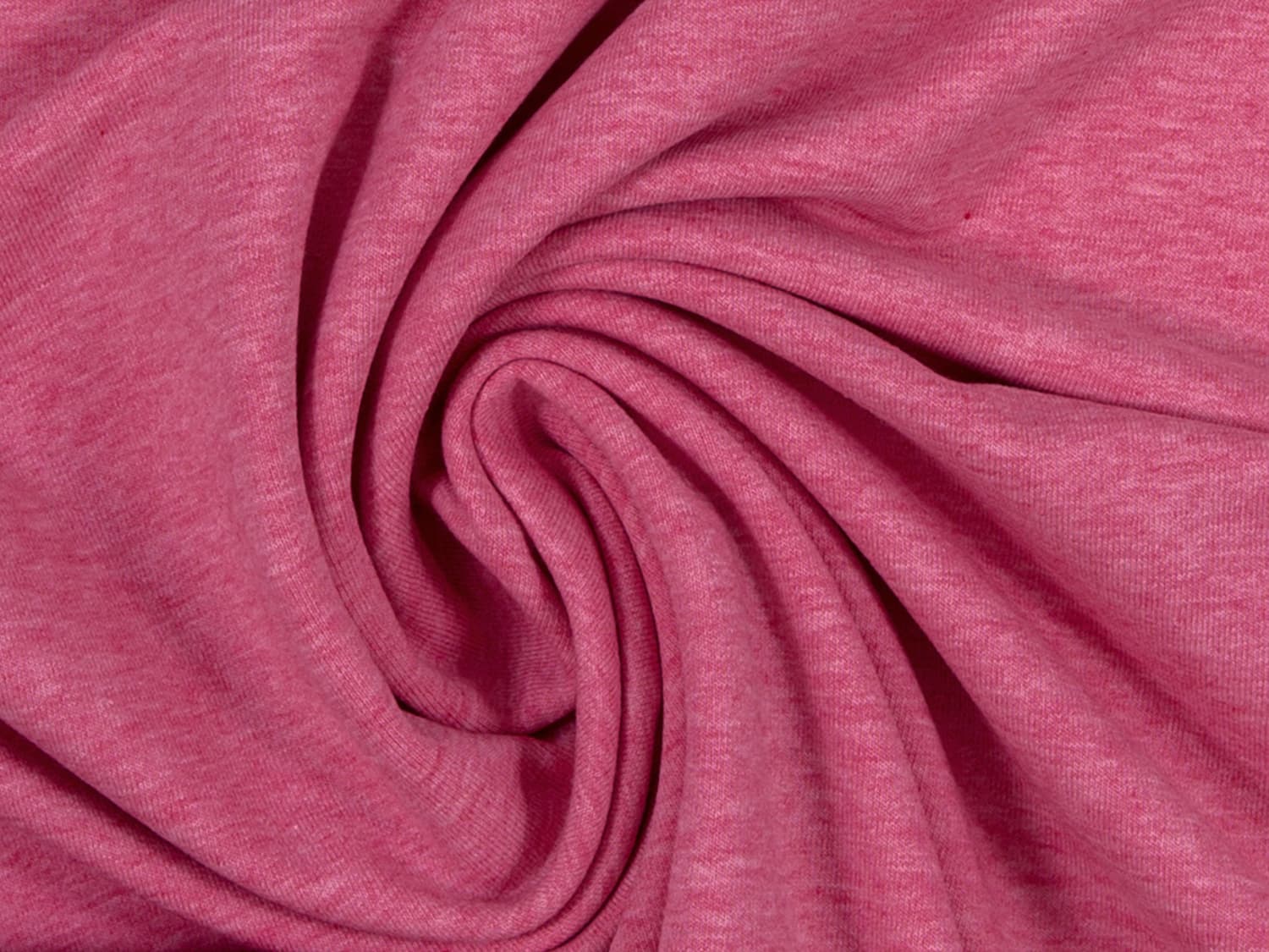 stoff-french-terry-sommersweat-baumwolle-sweat-winter-herbst-uni-swafing-maike-pink-meliert