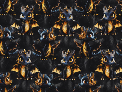 French Terry - Monstres drôles