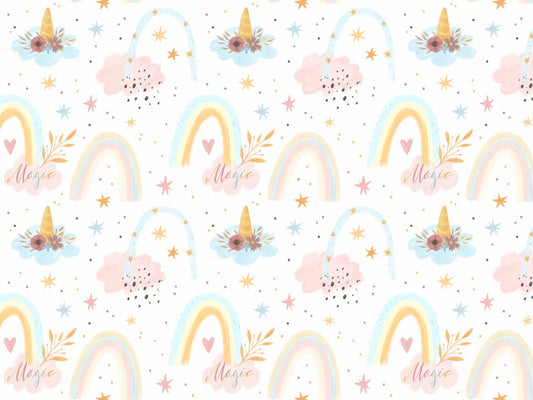 stoff-french-terry-sommersweat-kathi-kunterbunt-regenbogen-einhorn-magic-sterne-pastell