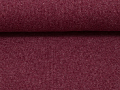 stoff-french-terry-sommersweat-maike-swafing-meliert-melange-bordeaux-2