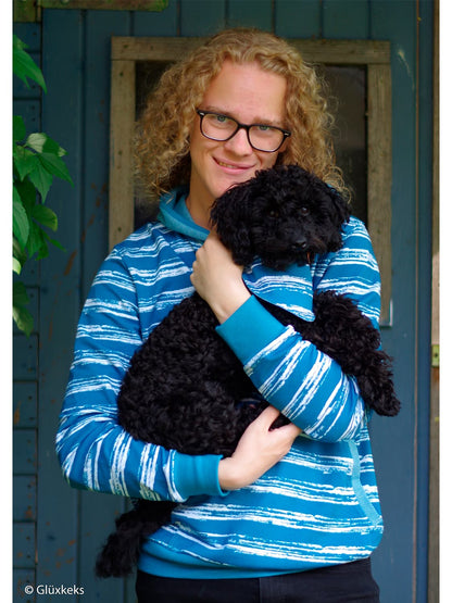 stoff-french-terry-sommersweat-swafing-joana-streifen-wellen-polarblau-2