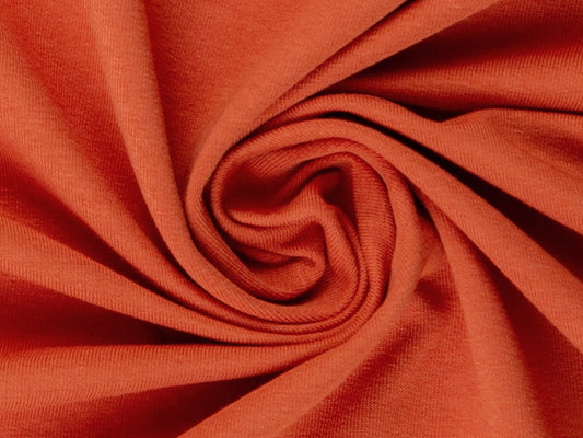stoff-french-terry-sommersweat-swafing-sweat-baumwolle-maike-terracotta