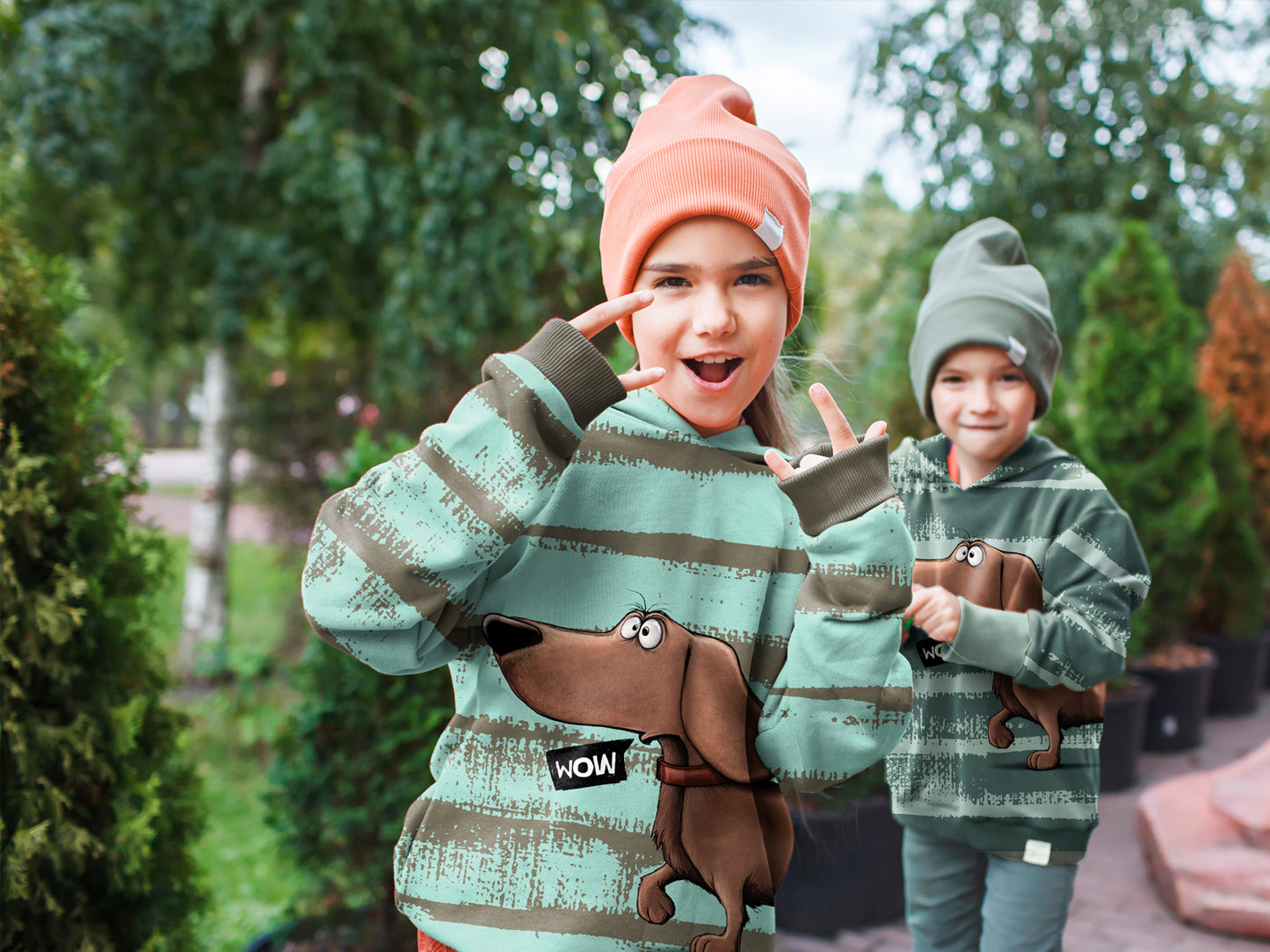 French Terry PANEL - Thorsten Berger - Dachshund Berny