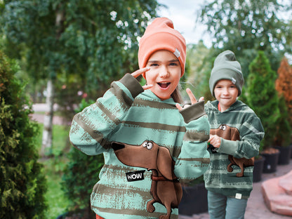 French Terry PANEL - Thorsten Berger - Dachshund Berny