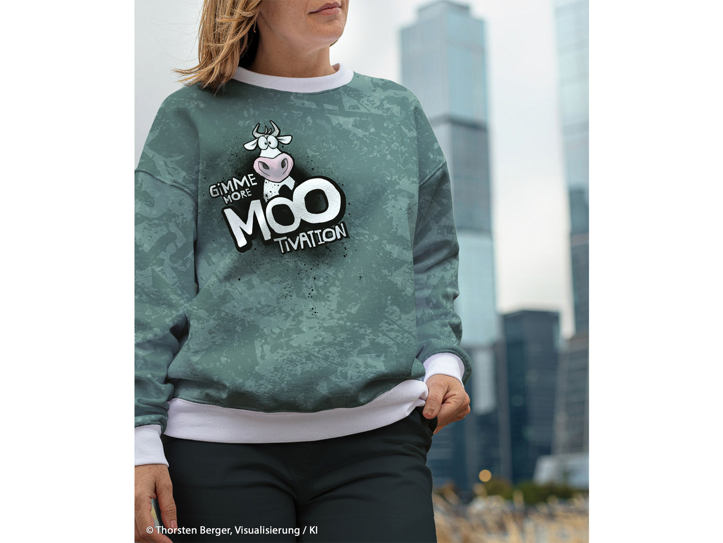 French Terry PANEL - Thorsten Berger - Gimme More MOOtivation