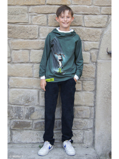 French Terry Stoff - Thorsten Berger WINTER MOODS - The Raindeer PANEL