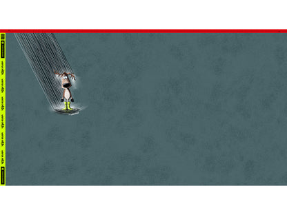 French Terry Stoff - Thorsten Berger WINTER MOODS - The Raindeer PANEL