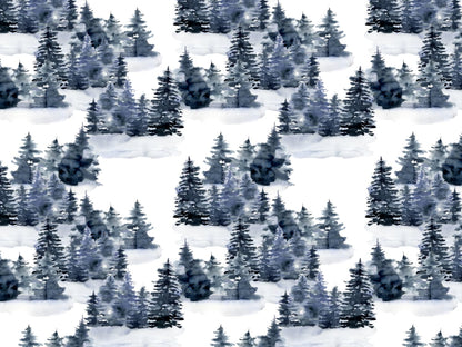 stoff-french-terry-sommersweat-sweat-baumwolle-kathi-kunterbunt-herbst-winter-weihnachten-wald-tannenbaum-blau-vintage-christmas-2