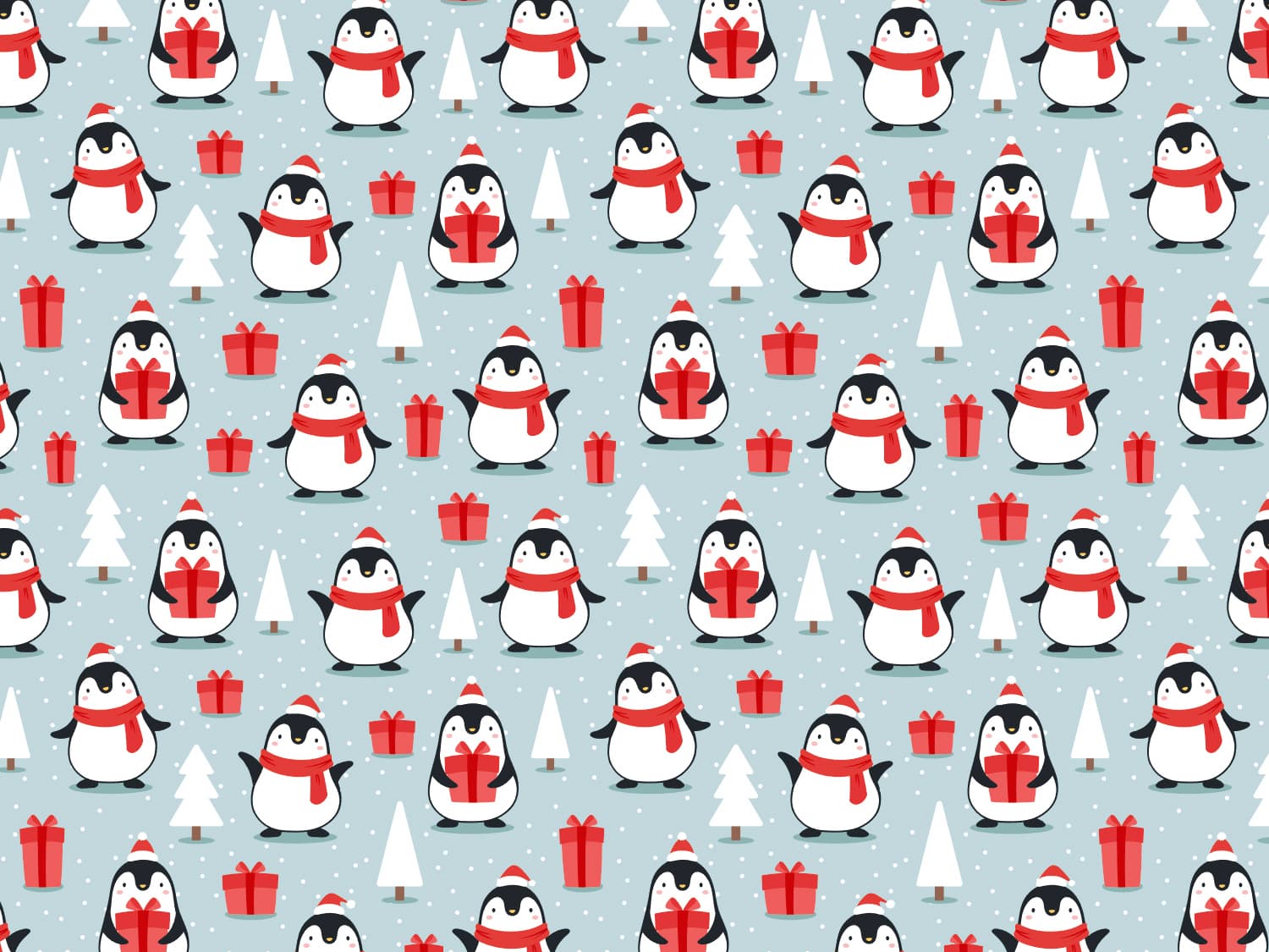 stoff-french-terry-sommersweat-sweat-baumwolle-kathi-kunterbunt-weihnachten-winter-pinguin-geschenk-aqua-rot-2