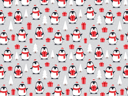 stoff-french-terry-sommersweat-sweat-baumwolle-kathi-kunterbunt-weihnachten-winter-pinguin-geschenk-grau-rot