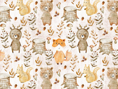 stoff-french-terry-sommersweat-sweat-baumwolle-waldfreunde-fuchs-baer-beige-schraffur