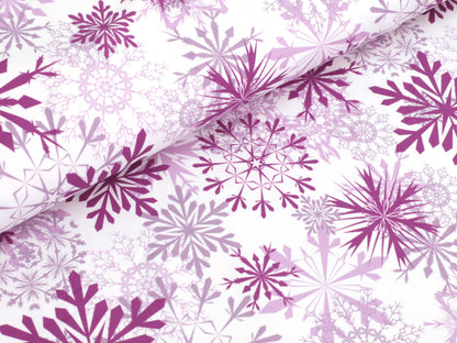 stoff-french-terry-sommersweat-sweat-baumwolle-winter-schnee-schneeflocken-sterne-beere-2