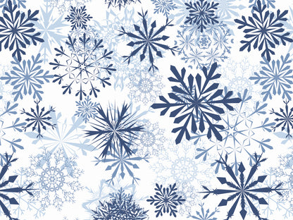 stoff-french-terry-sommersweat-sweat-baumwolle-winter-schnee-schneeflocken-sterne-blau