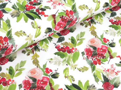 stoff-french-terry-sommersweat-sweat-baumwolle-winter-weihnachten-blumen-bouquet-gruen-rot-3