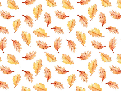 stoff-french-terry-sommersweat-sweat-unangeraut-herbst-laub-blaetter-senf-rot