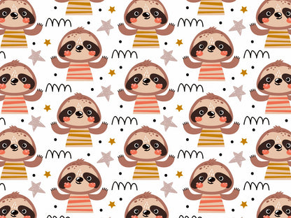 stoff-french-terry-sommersweat-sweat-unangeraut-kathi-kunterbunt-faultier-sterne-braun-ocker