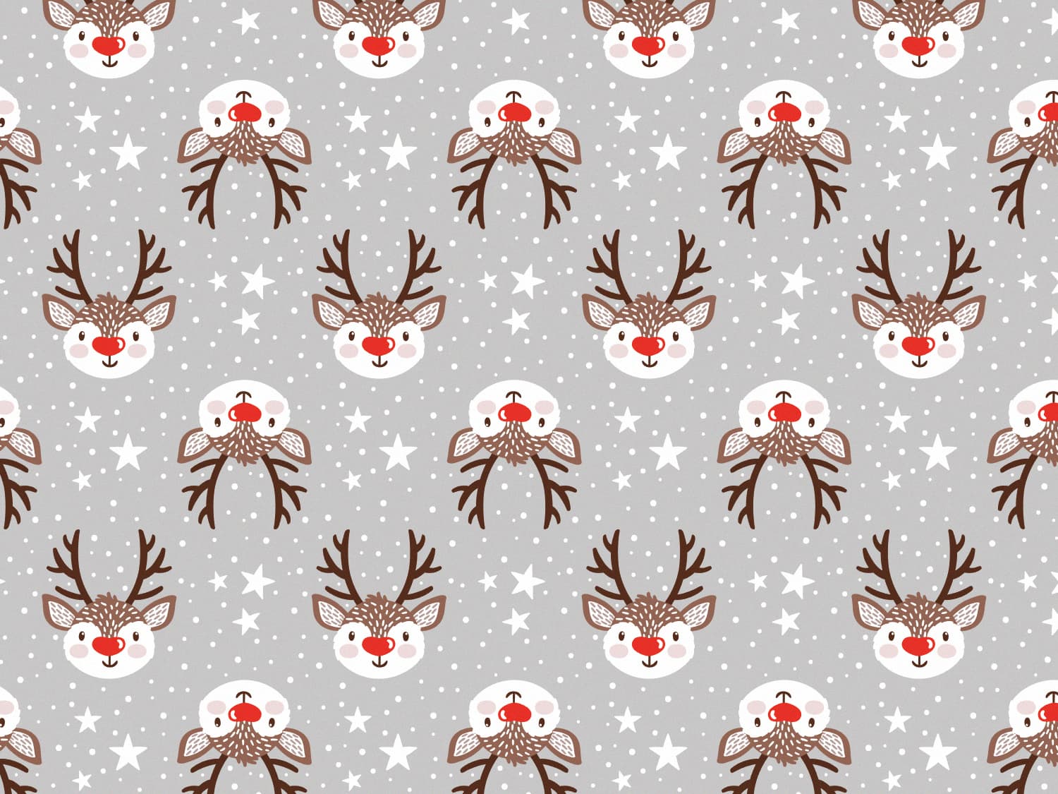 stoff-french-terry-sommersweat-sweat-unangeraut-kathi-kunterbunt-herbst-winter-weihnachten-reh-rentier-rudolph-sterne-tupfen-grau