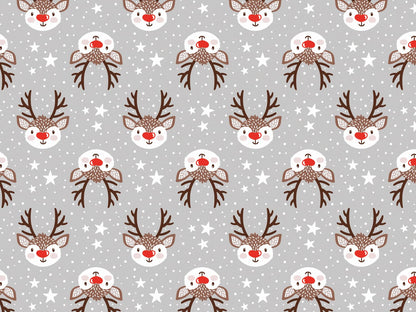 stoff-french-terry-sommersweat-sweat-unangeraut-kathi-kunterbunt-herbst-winter-weihnachten-reh-rentier-rudolph-sterne-tupfen-grau