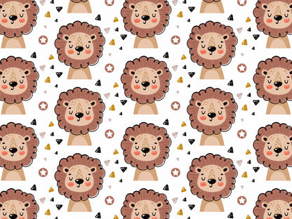 stoff-french-terry-sommersweat-sweat-unangeraut-kathi-kunterbunt-loewe-dreiecke-sterne-braun-ocker