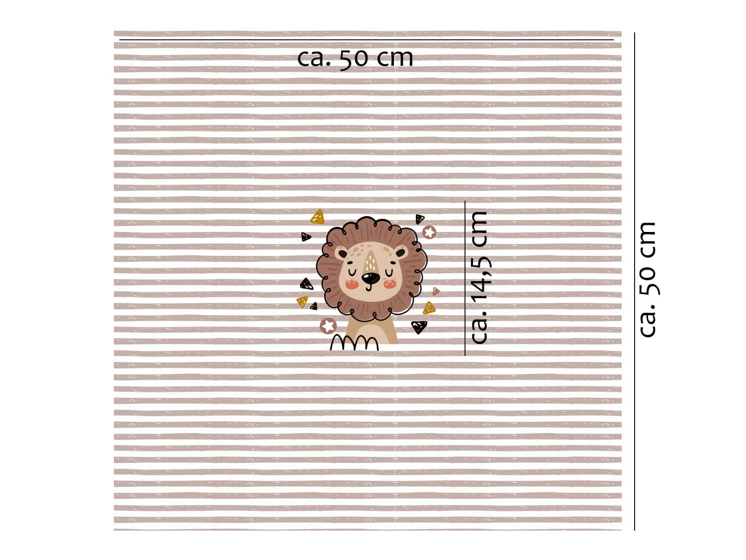 stoff-french-terry-sommersweat-sweat-unangeraut-kathi-kunterbunt-loewe-sterne-braun-ocker-serie-panel-masse