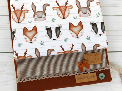 stoff-french-terry-sommersweat-unangeraut-herbst-waldtiere-waldfreunde-fuchs-dachs-reh-hase-into-the-wild-3