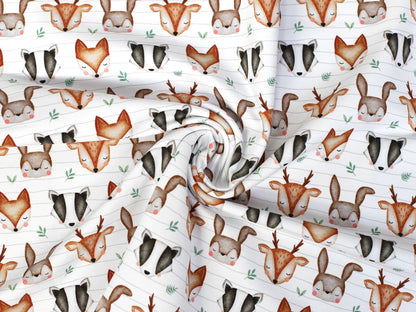 stoff-french-terry-sommersweat-unangeraut-herbst-waldtiere-waldfreunde-fuchs-dachs-reh-hase-into-the-wild-4