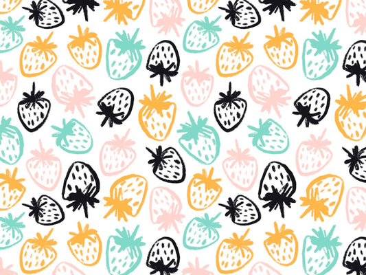 stoff-french-terry-sommersweat-unangeraut-kathi-kunterbunt-fruehling-sommer-frucht-obst-erdbeere-strawberry-senf-mint-rosa-2