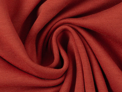 stoff-french-terry-sommersweat-unangeraut-swafing-uni-maike-einfarbig-herbst-winter-2022-23-orangerot