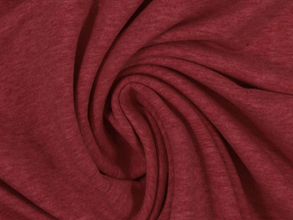 stoff-french-terry-sweat-sommersweat-baumwolle-uni-einfarbig-maike-swafing-burgundy-meliert