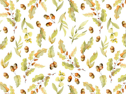 stoff-french-terry-sweat-sommersweat-unangeraut-herbst-winter-waldtiere-kombi-blaetter-laub-graeser-wiese-wald-gruen-kleiner-fuchs-kombistoff