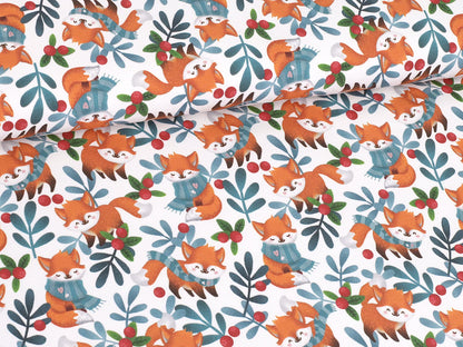 stoff-french-terry-sweat-sweatstoff-sommersweat-baumwolle-fuchs-blaetter-auf-weiss-2