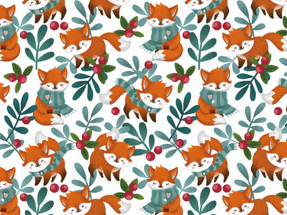 stoff-french-terry-sweat-sweatstoff-sommersweat-baumwolle-fuchs-blaetter-auf-weiss