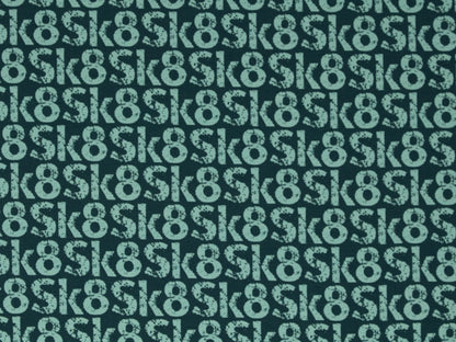 stoff-french-terry-unangeraut-baumwolle-swafing-lycklig-design-skate-sk8-petrol-mint-2