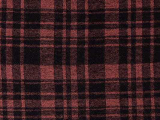 stoff-jacquard-baumwolle-jersey-kariert-karo-george-rostrot-schwarz