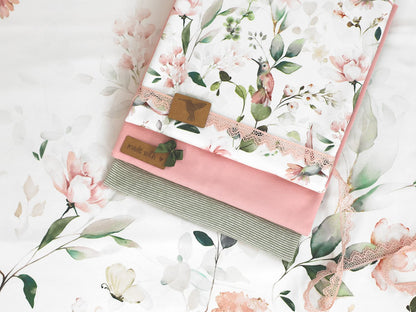 stoff-jersey-baumwolle-baumwolljersey-aquarell-kolibri-blumen-blaetter-kombistoffe