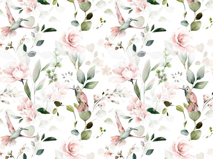 stoff-jersey-baumwolle-baumwolljersey-aquarell-kolibri-blumen-blaetter