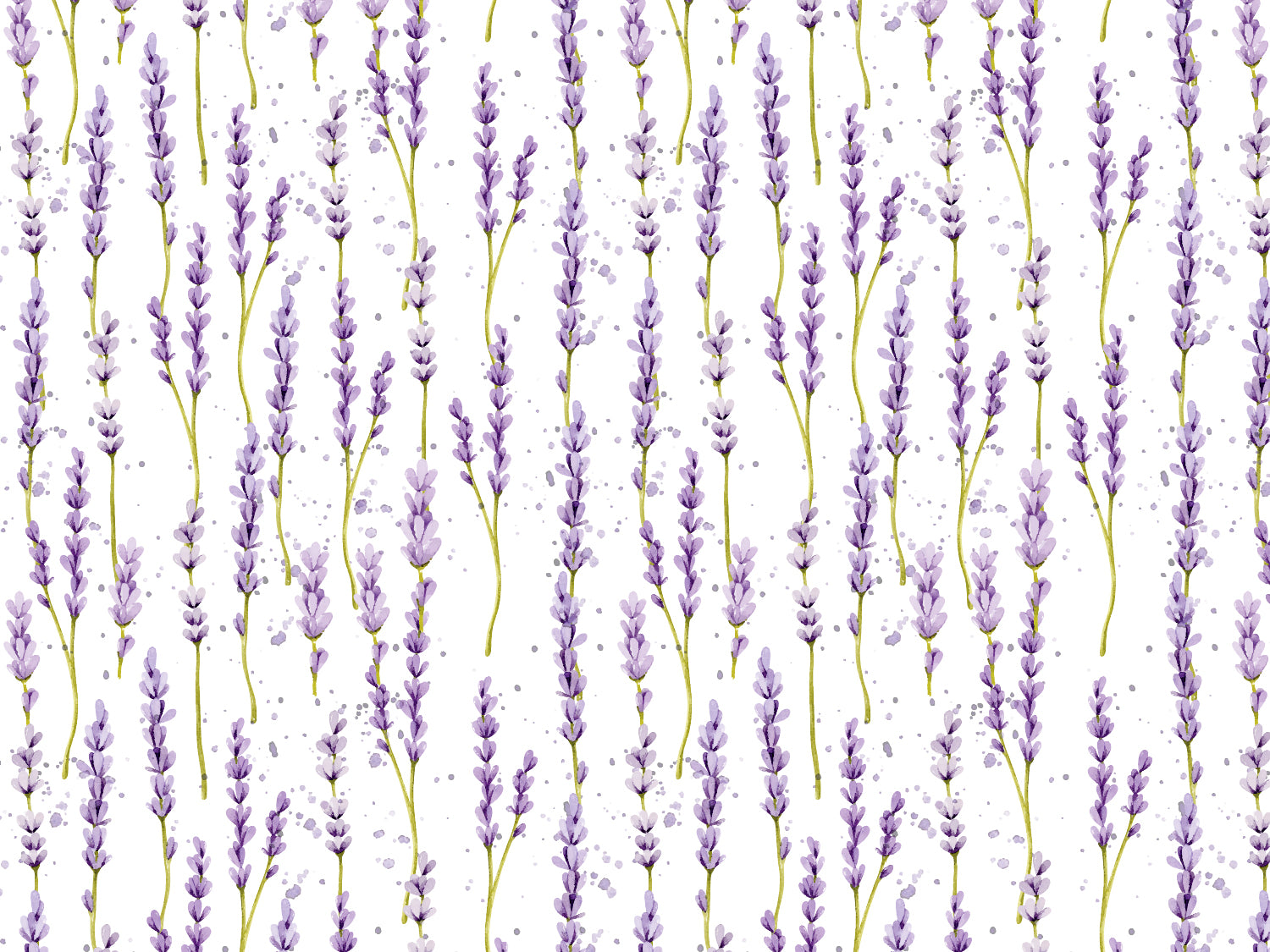 Jersey Stoff - Aquarell Lavendel, vertikal, ideal für Sommermode, aus 95% Baumwolle, 5% Elasthan, mit hübschem Lavendel-Muster.